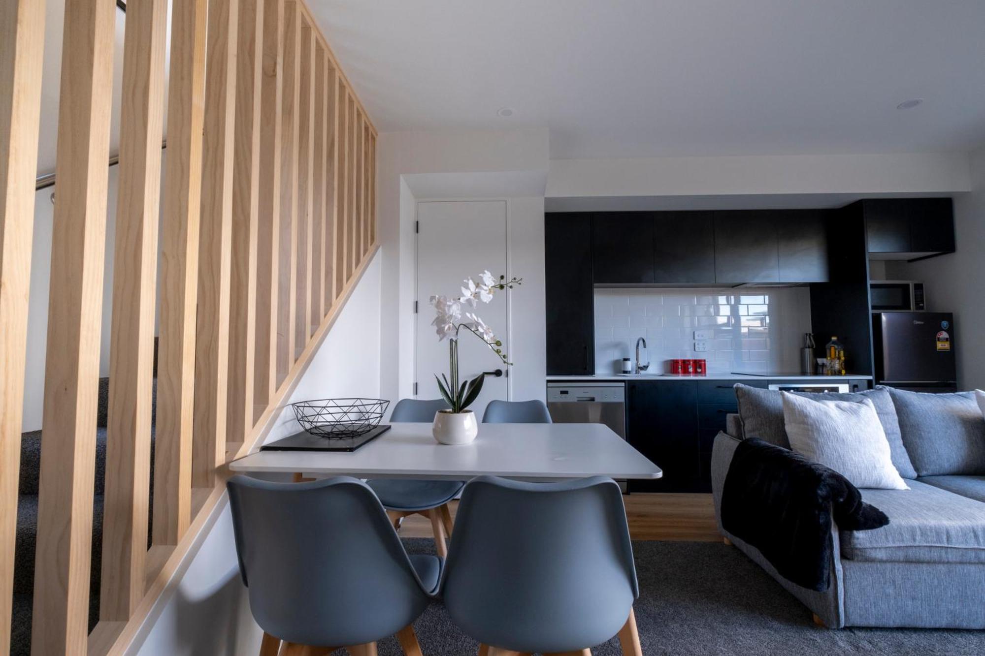 Luxury 2 Bed Townhome In Cbd Christchurch Dış mekan fotoğraf