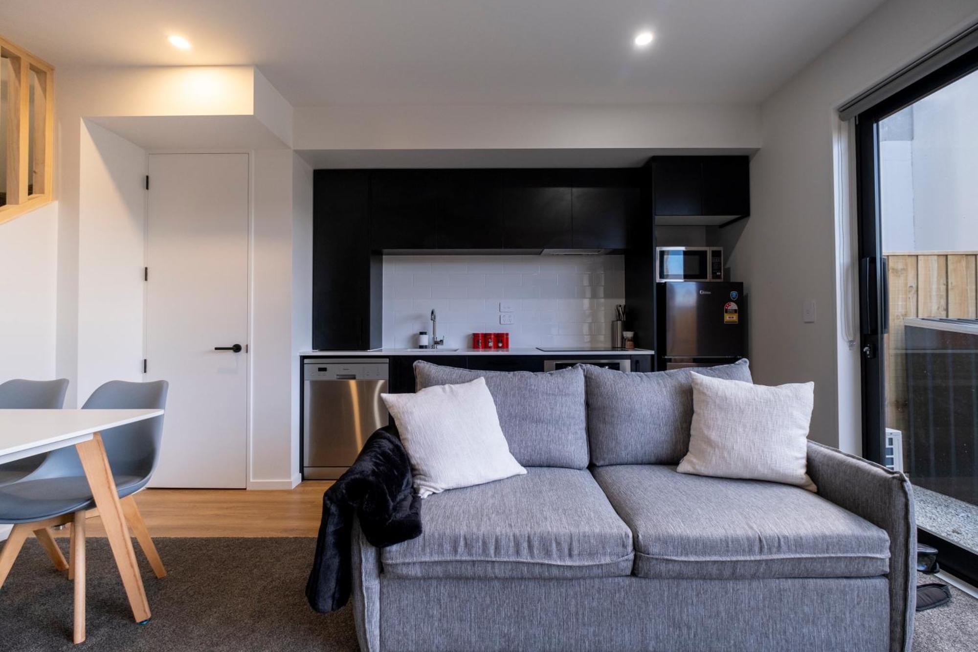 Luxury 2 Bed Townhome In Cbd Christchurch Dış mekan fotoğraf
