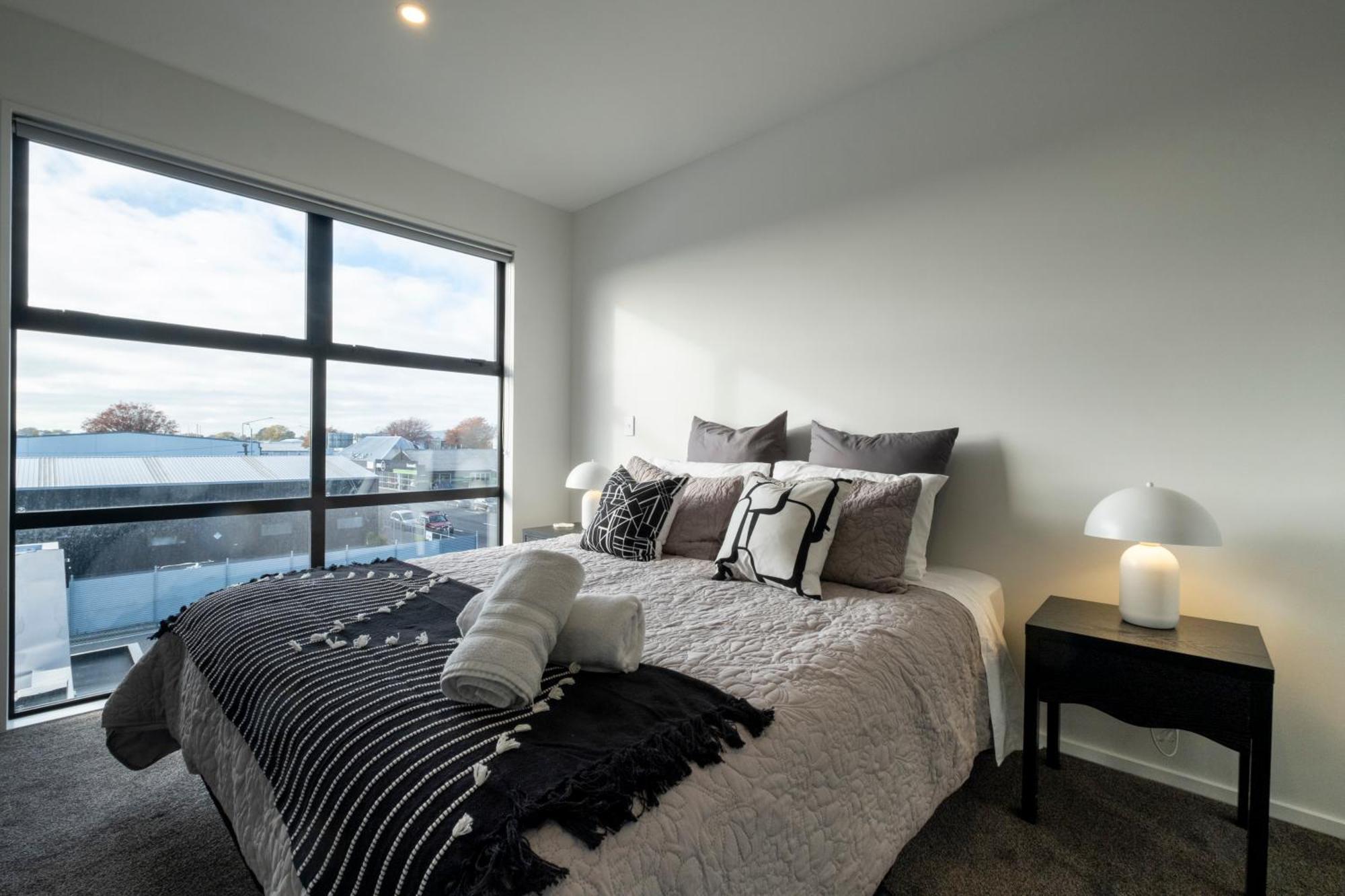 Luxury 2 Bed Townhome In Cbd Christchurch Dış mekan fotoğraf
