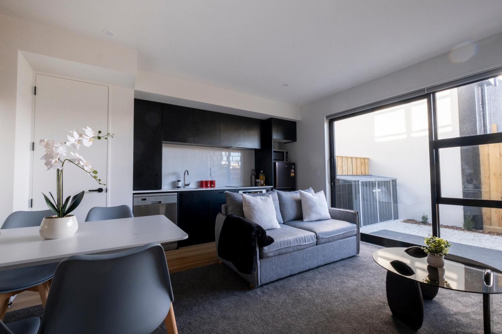 Luxury 2 Bed Townhome In Cbd Christchurch Dış mekan fotoğraf