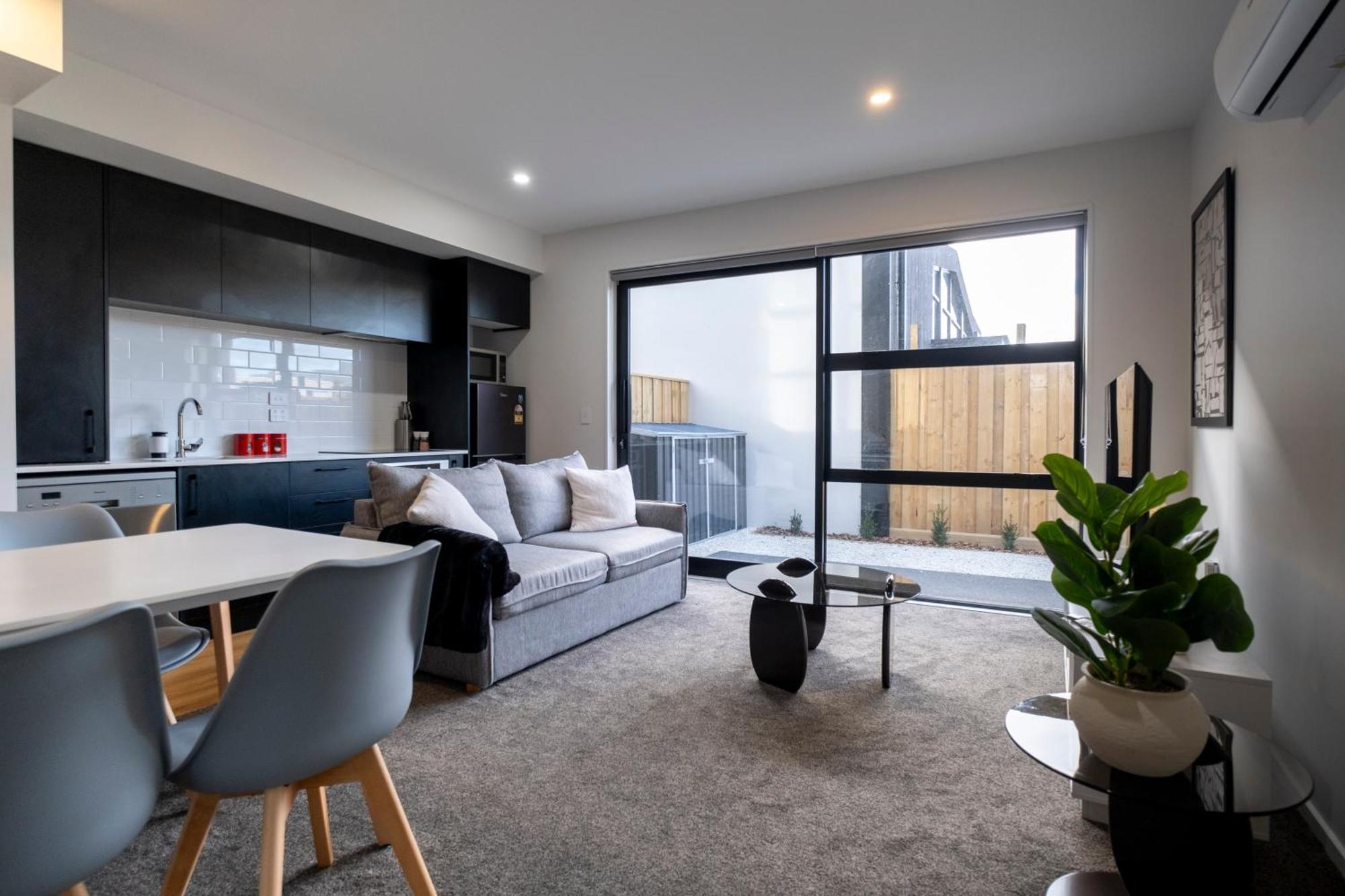 Luxury 2 Bed Townhome In Cbd Christchurch Dış mekan fotoğraf