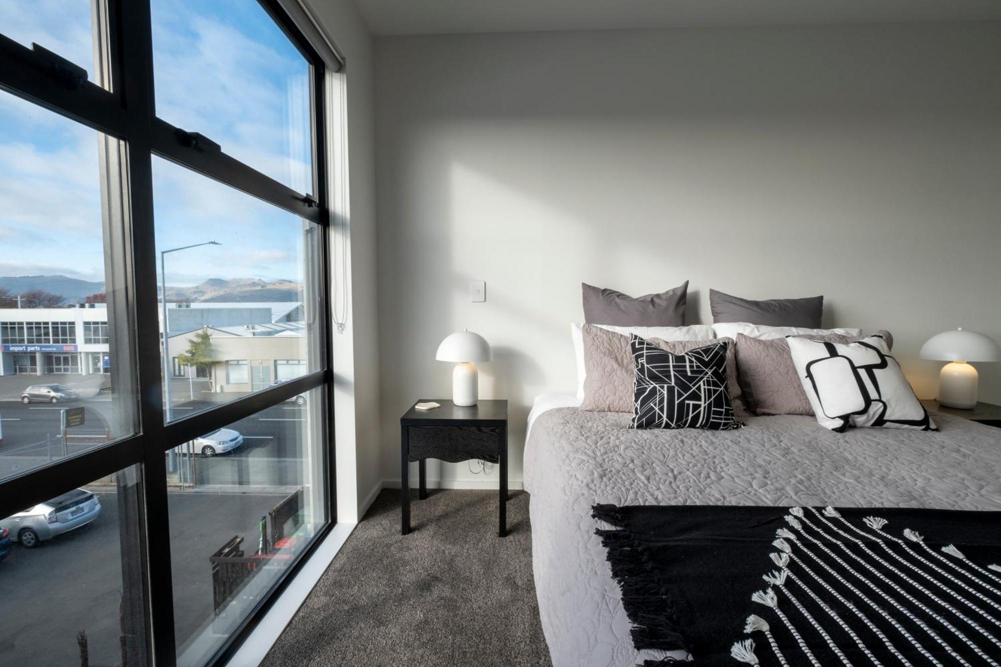 Luxury 2 Bed Townhome In Cbd Christchurch Dış mekan fotoğraf