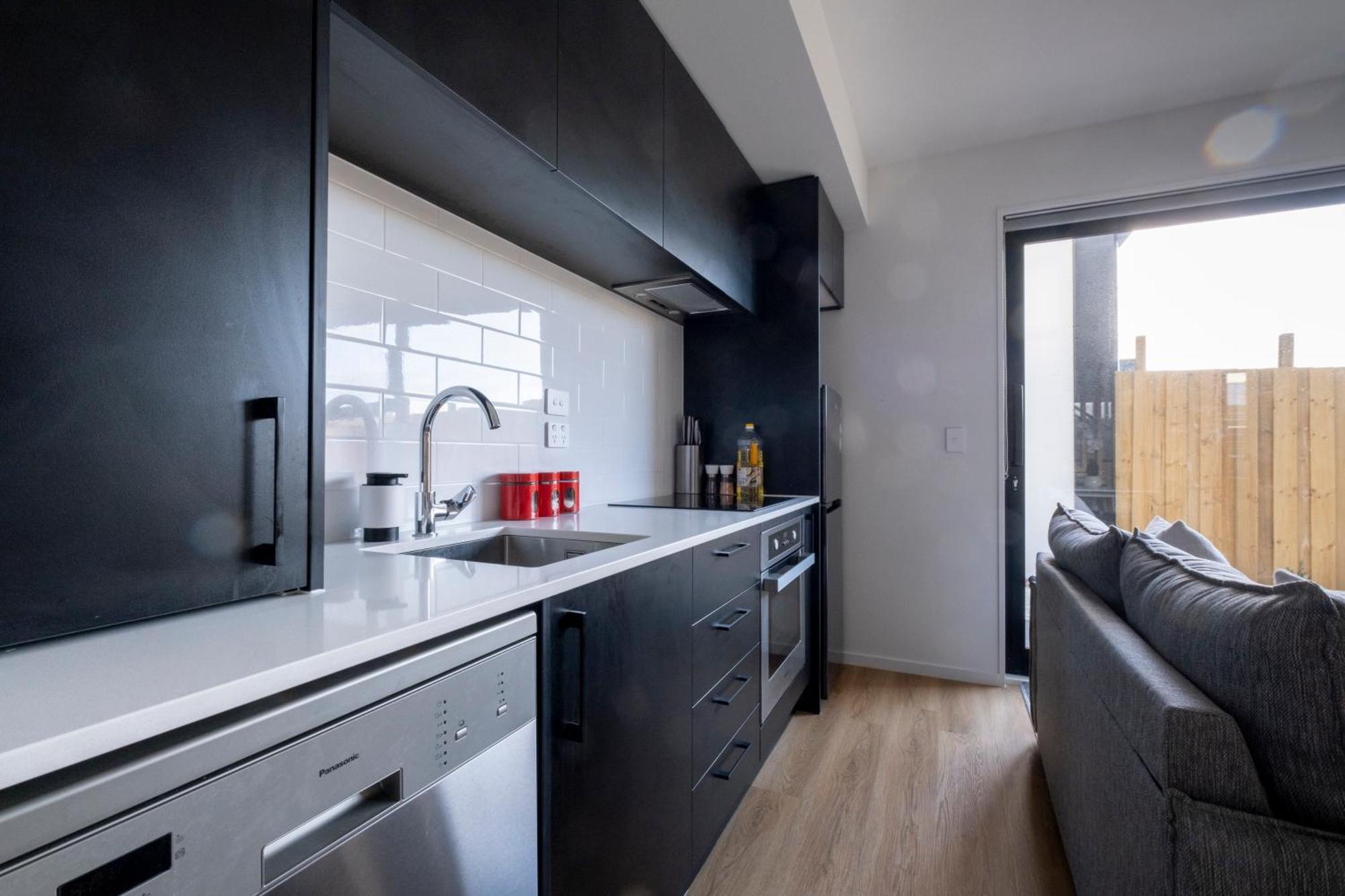 Luxury 2 Bed Townhome In Cbd Christchurch Dış mekan fotoğraf
