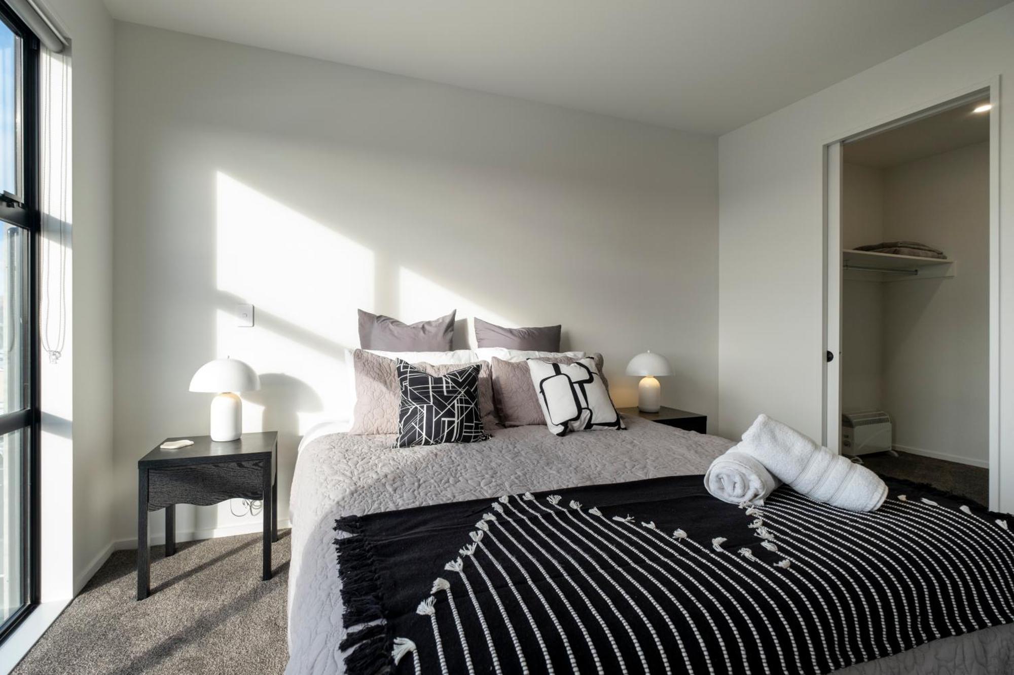 Luxury 2 Bed Townhome In Cbd Christchurch Dış mekan fotoğraf