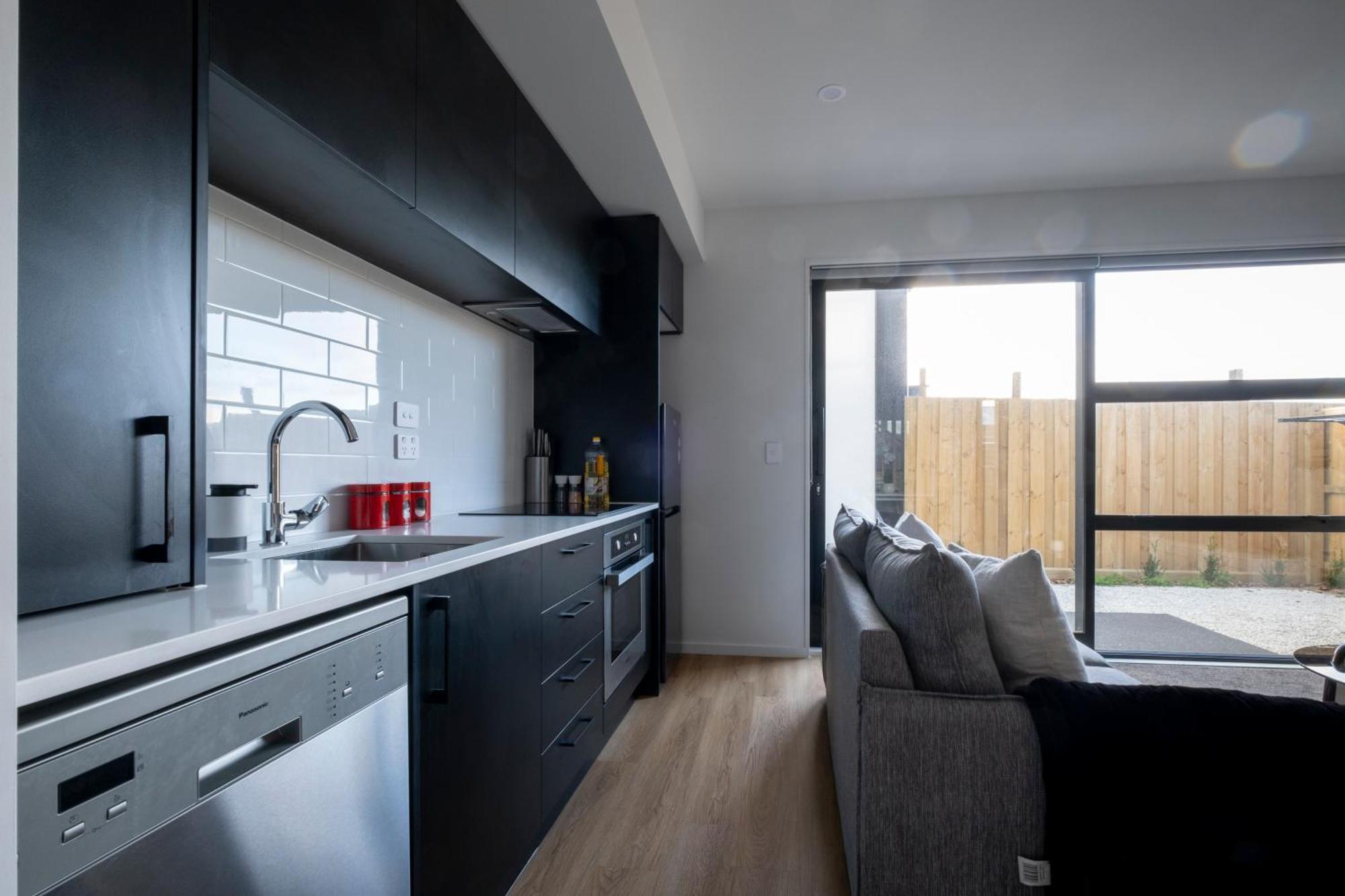 Luxury 2 Bed Townhome In Cbd Christchurch Dış mekan fotoğraf
