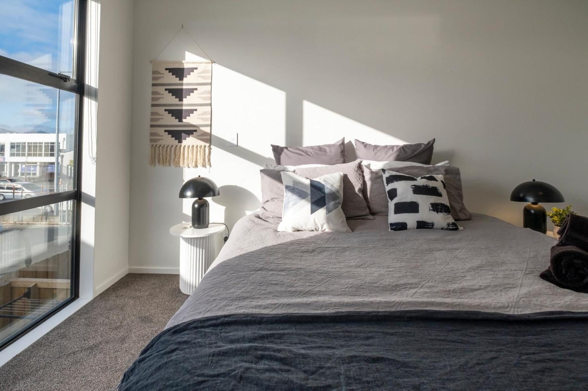 Luxury 2 Bed Townhome In Cbd Christchurch Dış mekan fotoğraf